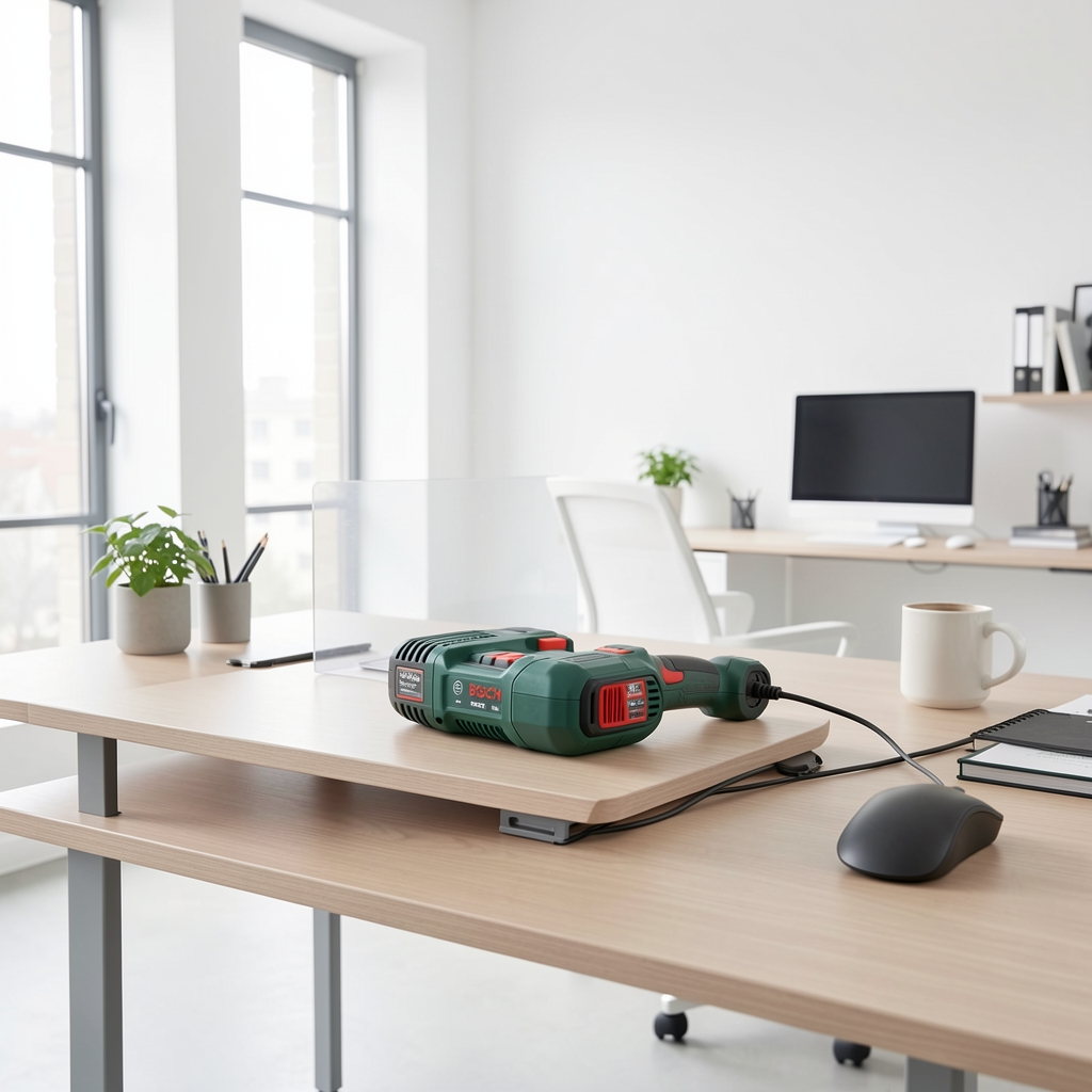 Fierăstrău circular fără fir Bosch GKS 185-LI 18V cu pânză 165mm, ghidaj laser, protecție de siguranță, corp verde compact