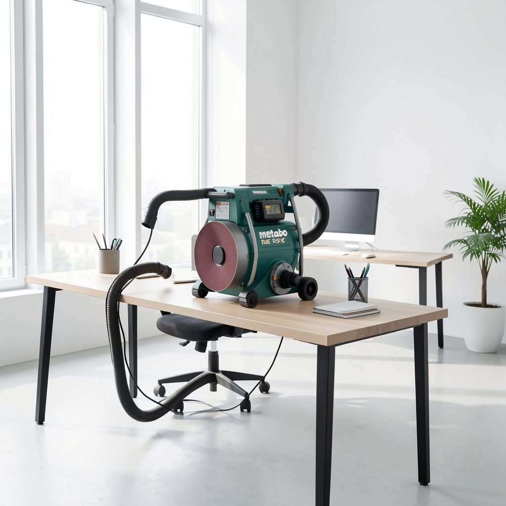 Freza electrică DeWalt DW615 cu bază din aluminiu turnat, corp negru și galben, ghidaj reglabil cu sfoară, colector praf integrat